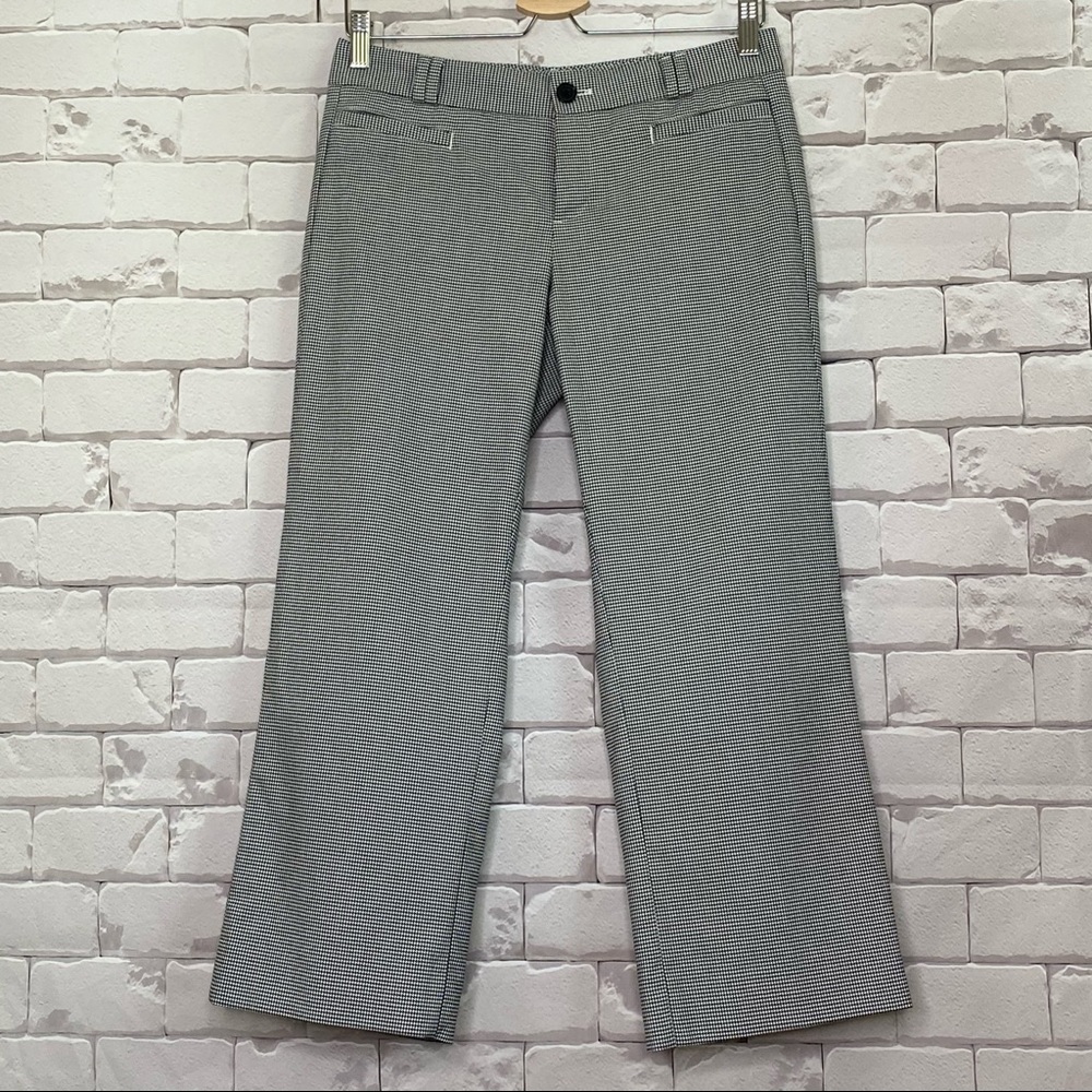 Banana Republic Logan Crop Houndstooth Size 2P